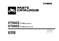 Yamaha XT660Z Tenere - Parts Catalog 2012 